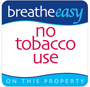breathe easy, no tobacco use on this property
